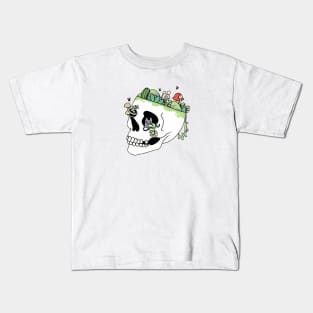 Trippy Skull Kids T-Shirt